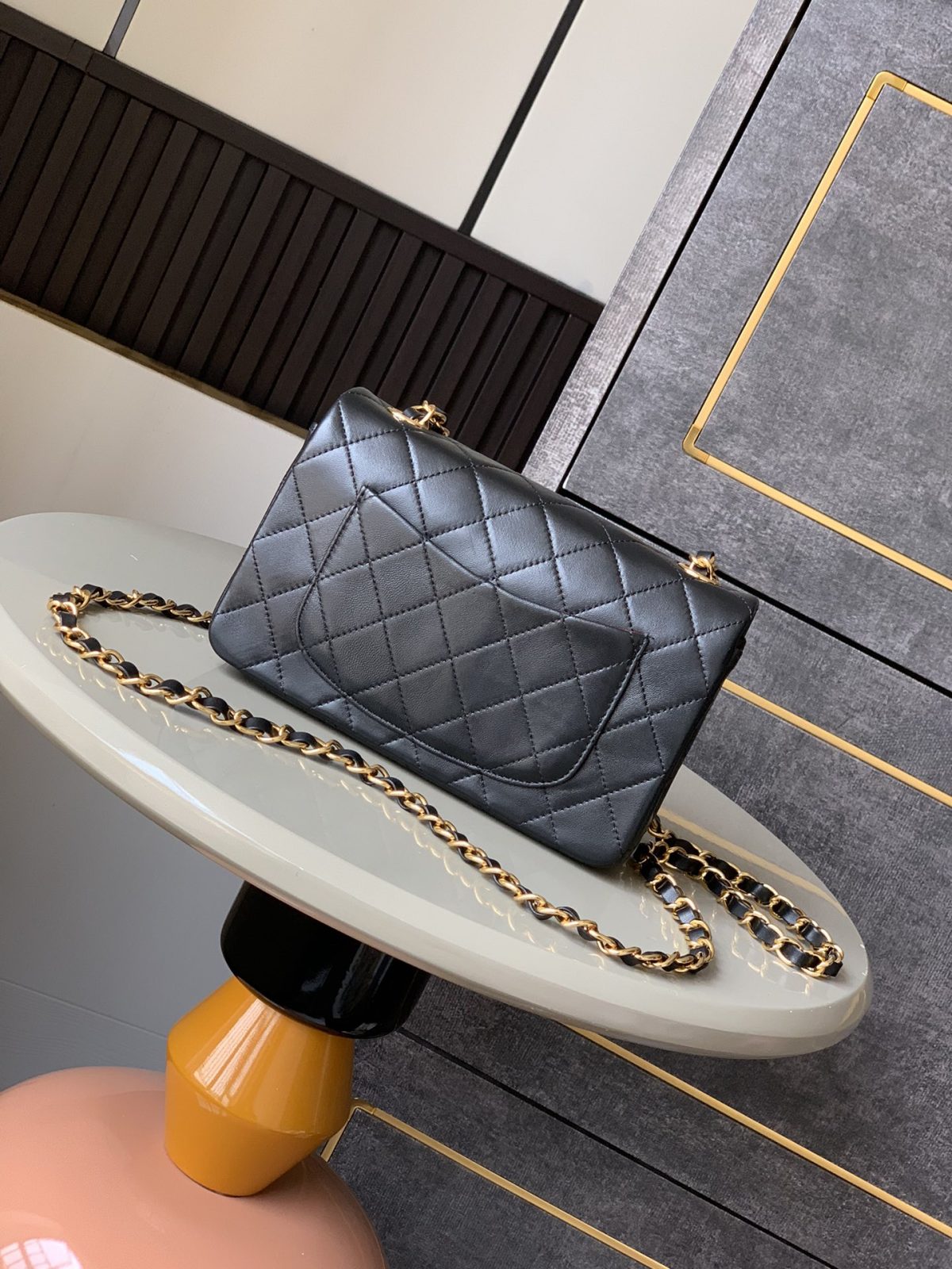 Chanel Classic Flap Sheepskin Bag - Image 2