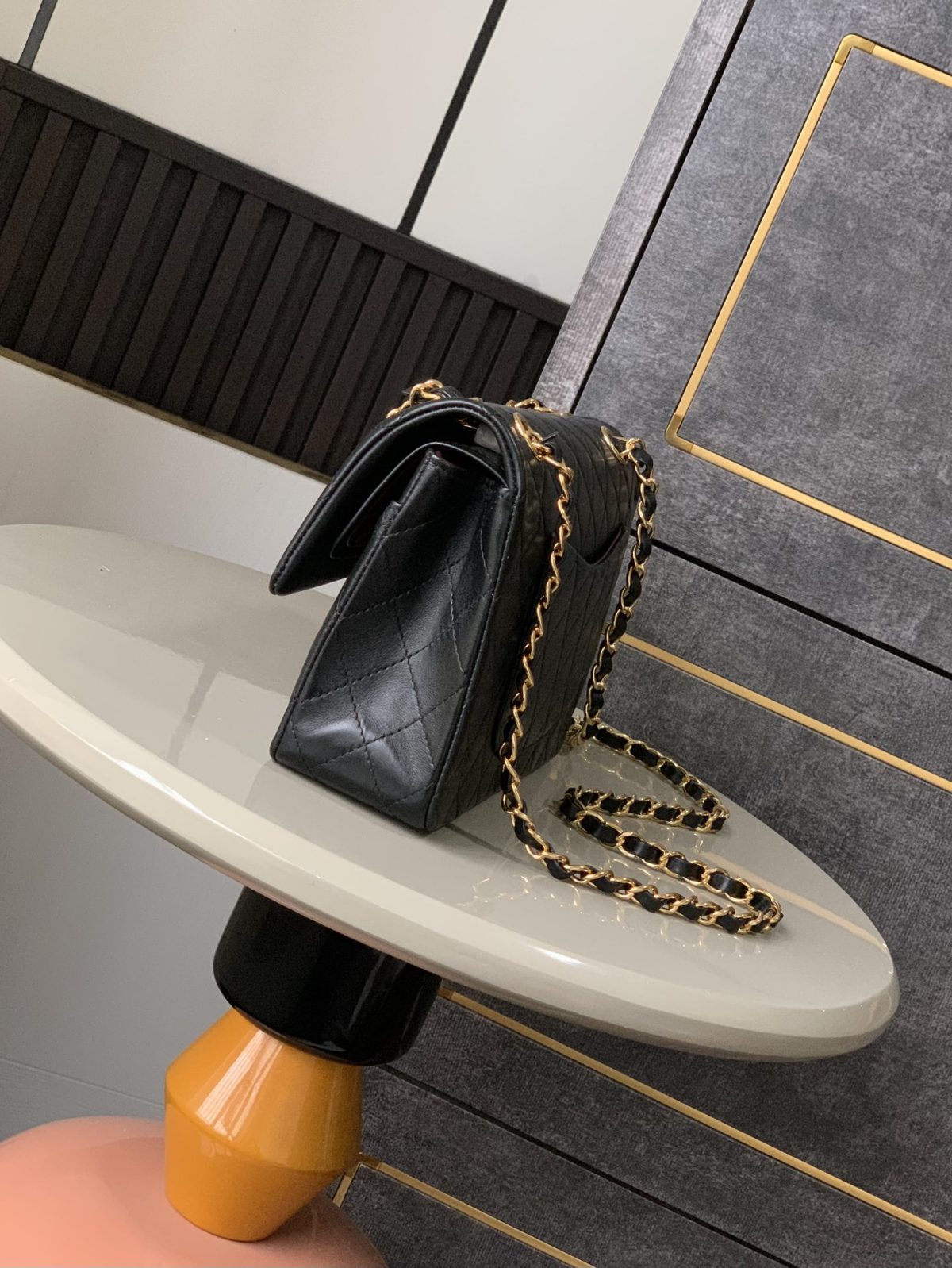 Chanel Classic Flap Sheepskin Bag - Image 3