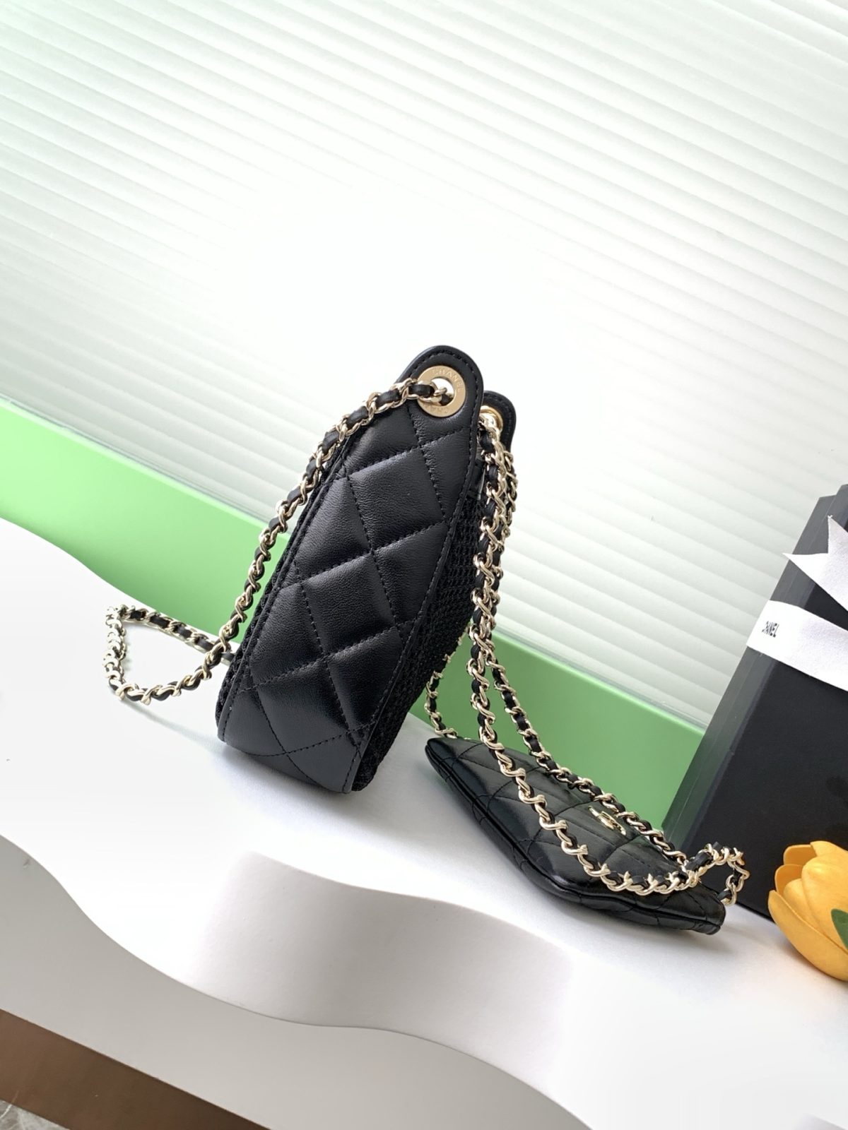 Chanel Hollow Mesh Bag - Image 3