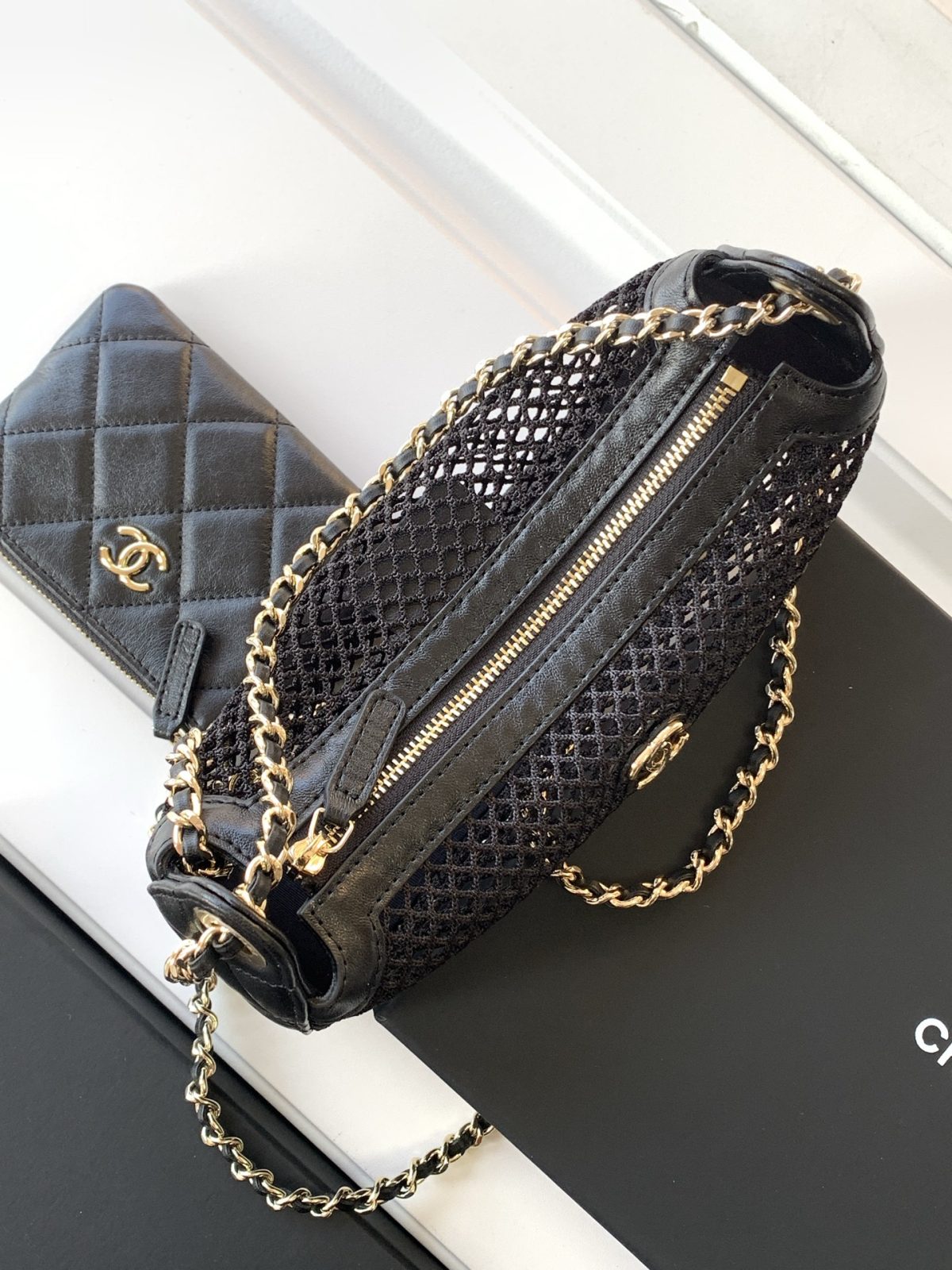 Chanel Hollow Mesh Bag - Image 7