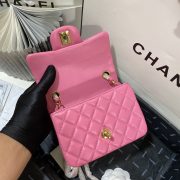 Chanel Classic Flap Sheepskin Bag - Image 9