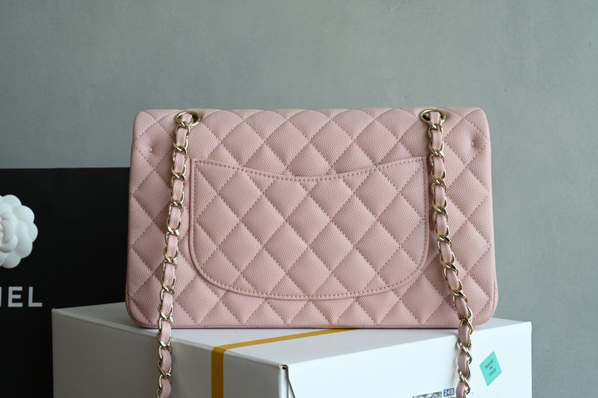 Chanel Classic Flap Caviar Bag - Image 2