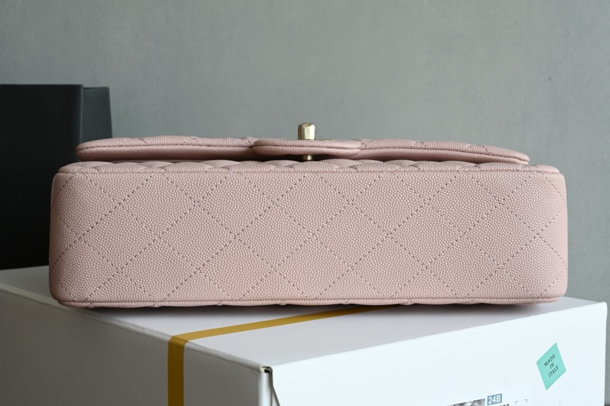 Chanel Classic Flap Caviar Bag - Image 3