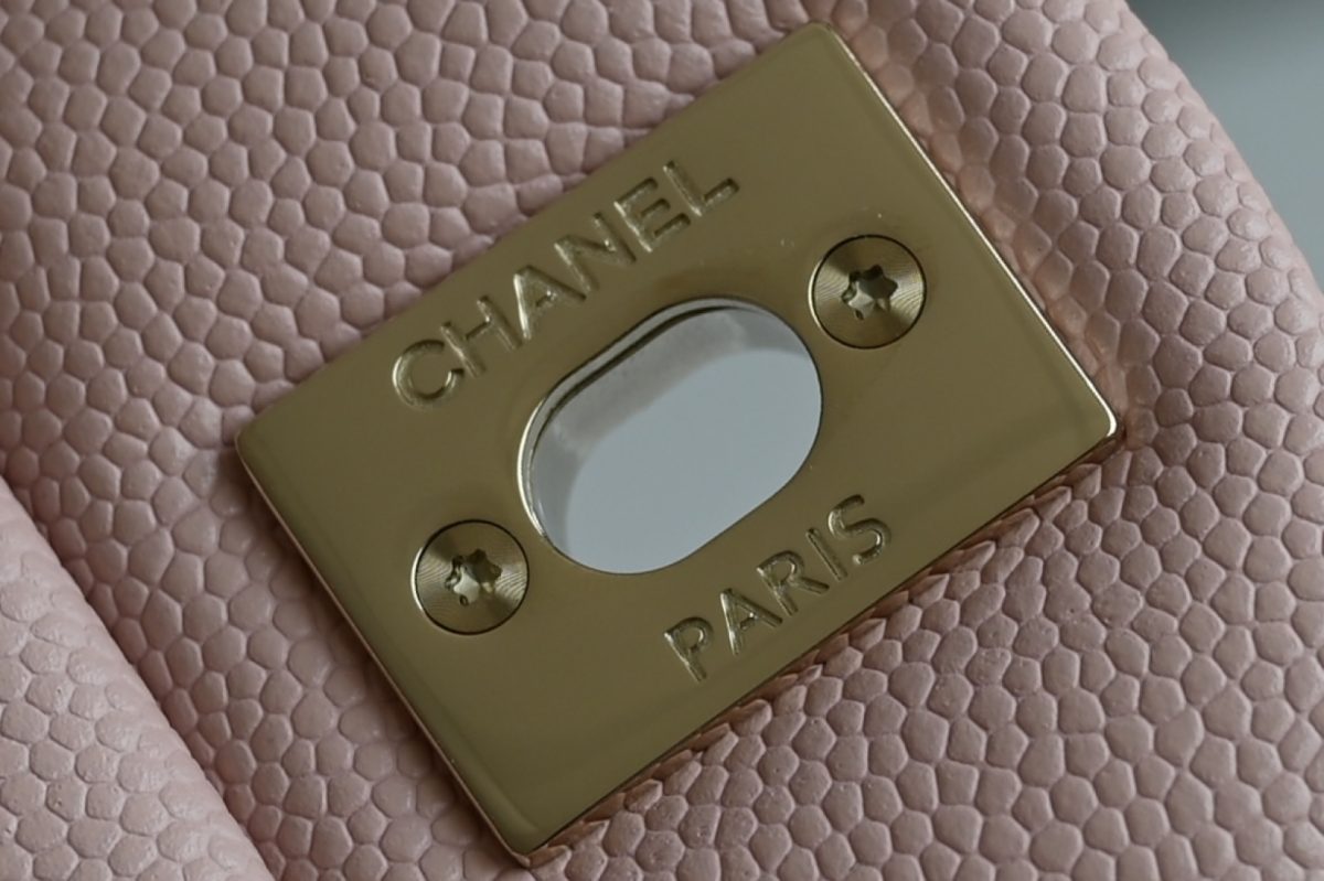 Chanel Classic Flap Caviar Bag - Image 7