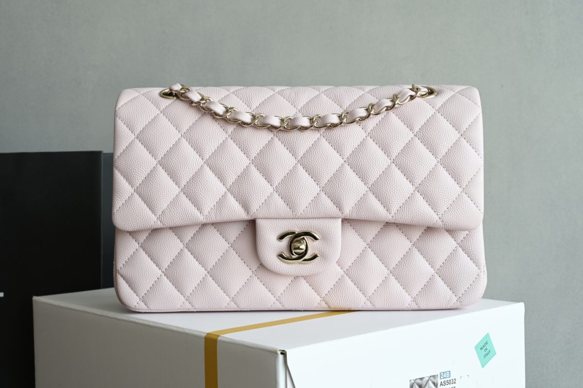 Chanel Classic Flap Caviar Bag - Image 1