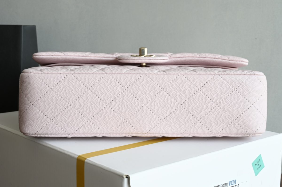 Chanel Classic Flap Caviar Bag - Image 3