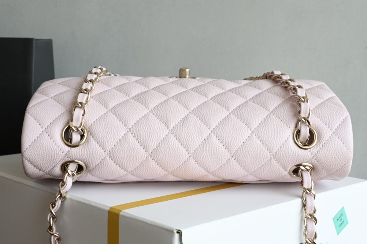 Chanel Classic Flap Caviar Bag - Image 5