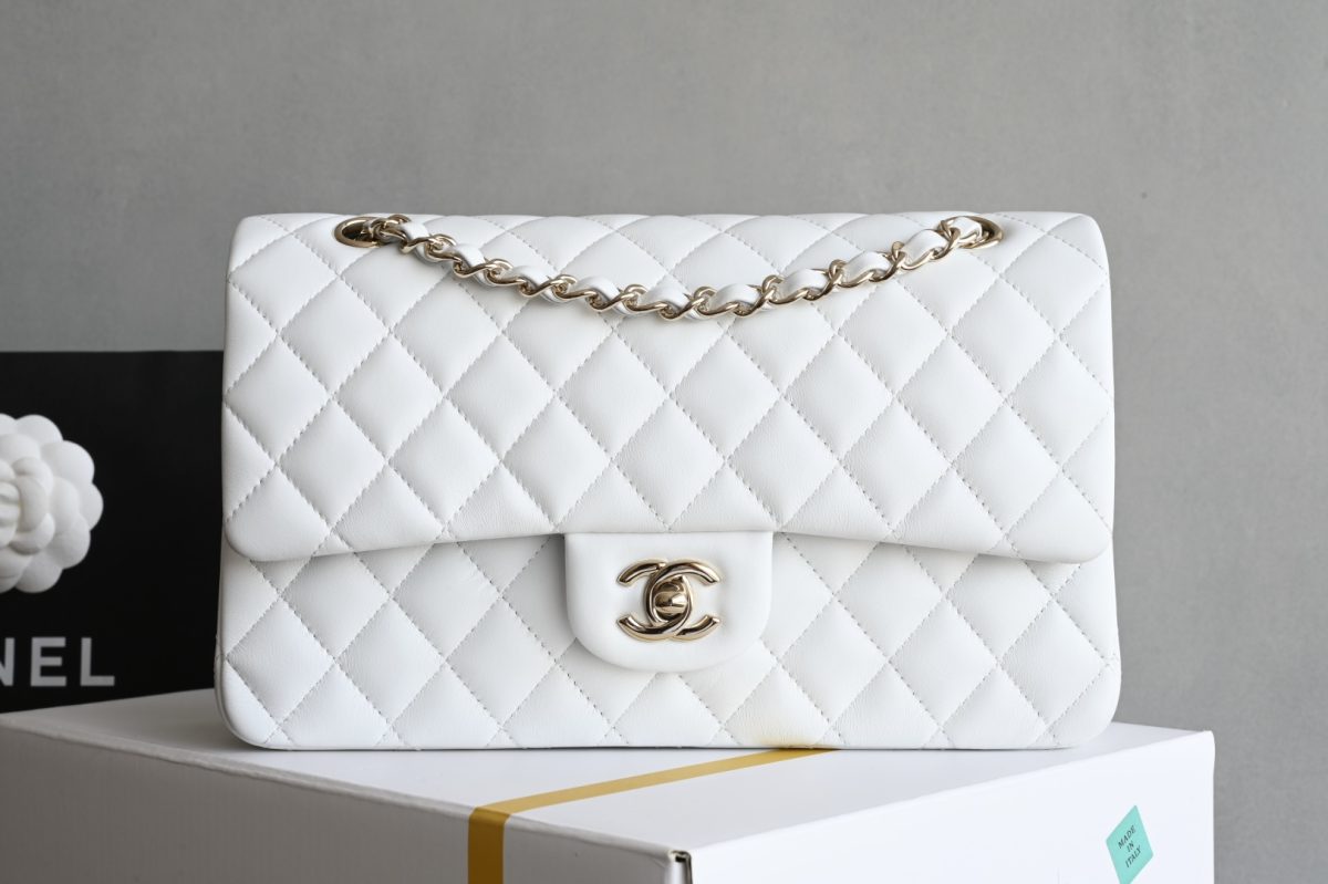 Chanel Classic Flap Caviar Bag - Image 1