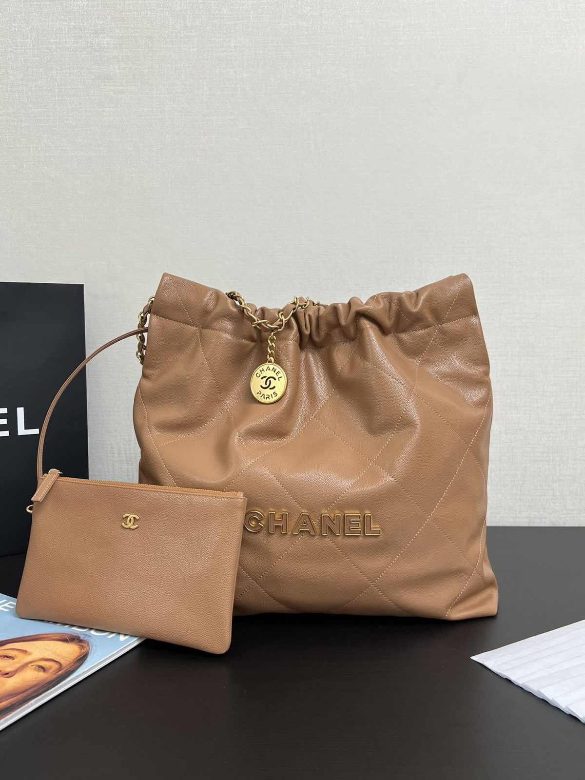 Chanel 22 Shopping Bag - Image 1