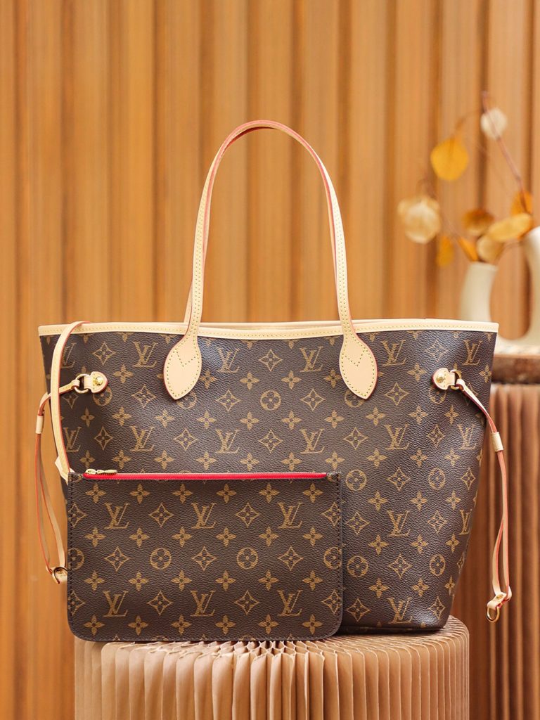 LV Neverfull Shopping Bag photo review