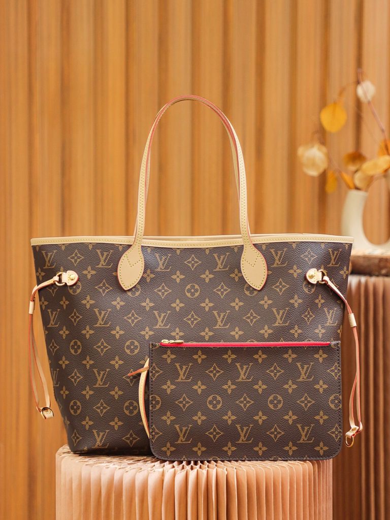 LV Neverfull Shopping Bag photo review