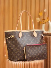 LV Neverfull Shopping Bag - Image 4