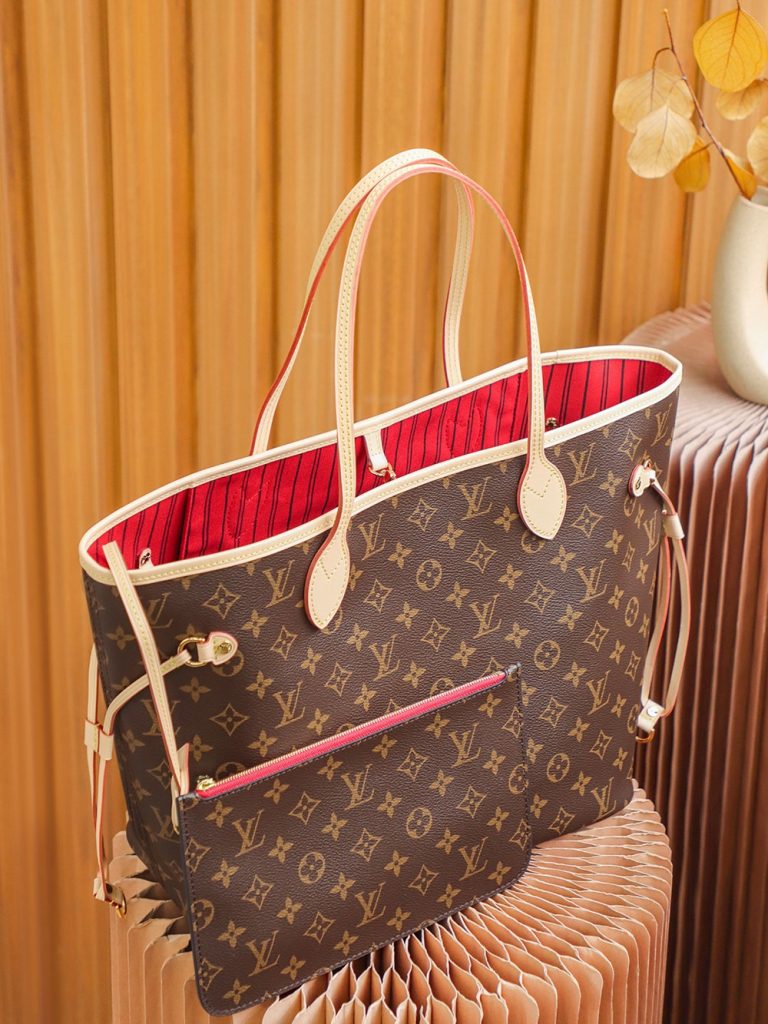 LV Neverfull Shopping Bag photo review