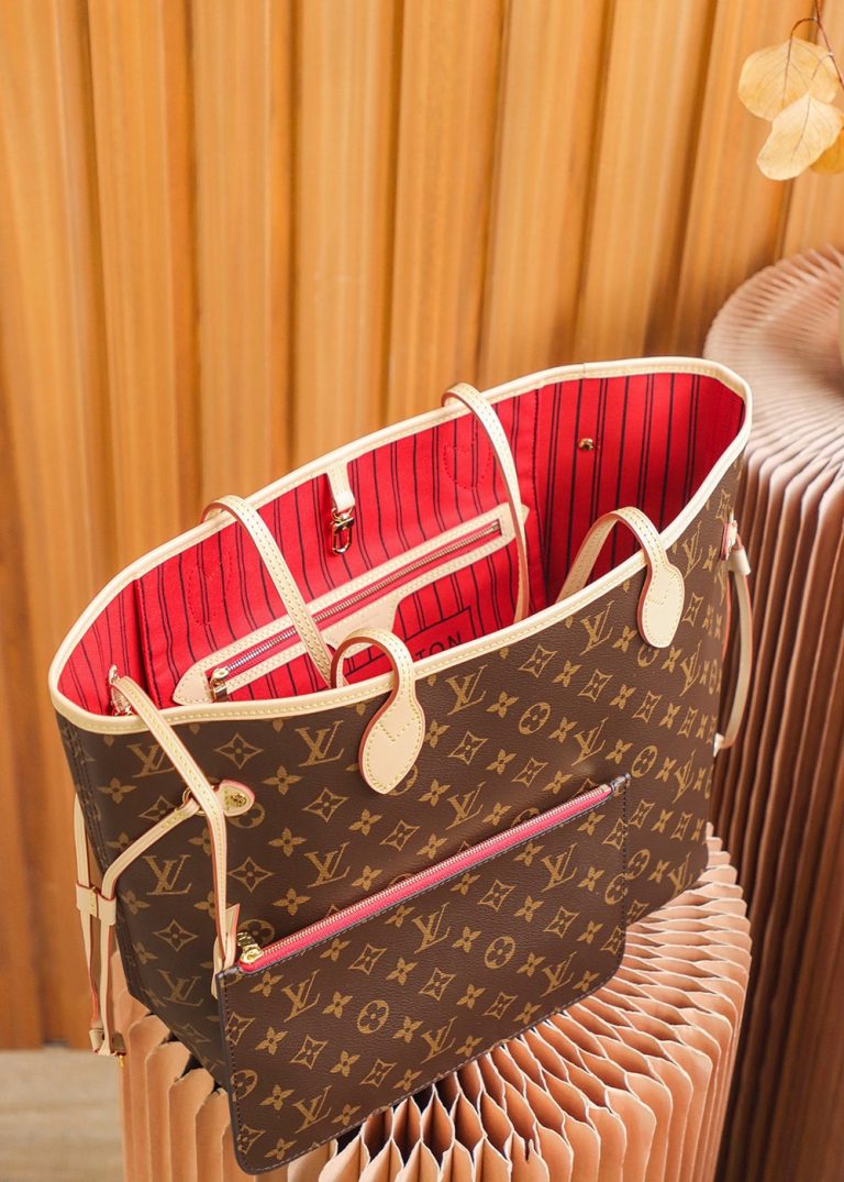LV Neverfull Shopping Bag photo review