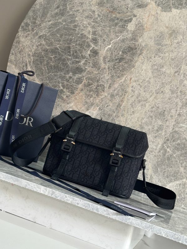Dior Hit the Road Messenger Bag with Flap