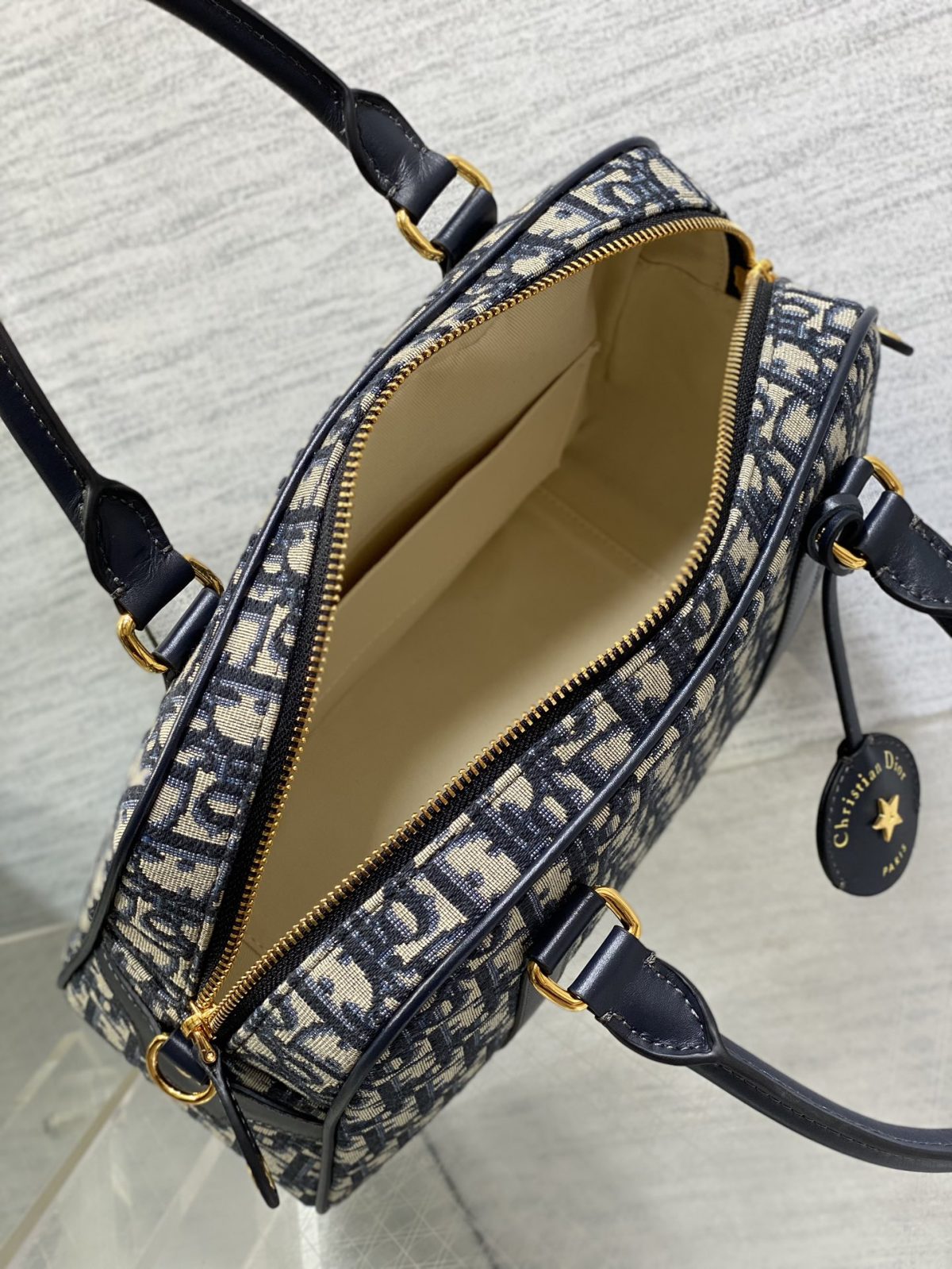 Dior Large D-Vibe Bowling Bag - Image 8