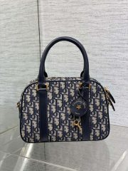 Dior Medium D-Vibe Bowling Bag - Image 2