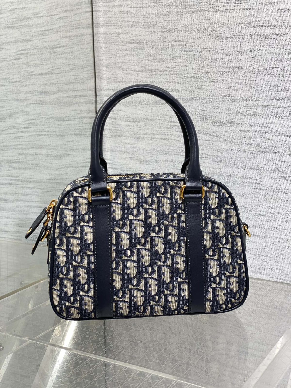 Dior Medium D-Vibe Bowling Bag - Image 3