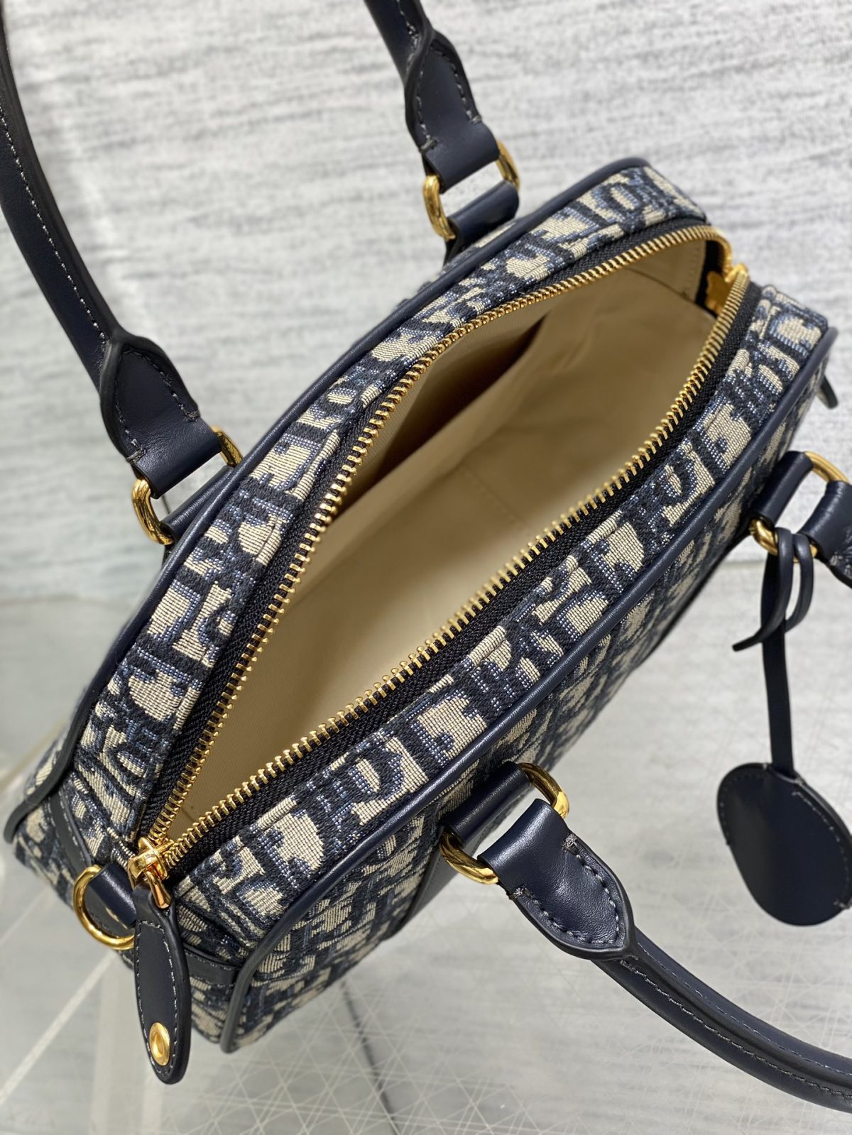 Dior Medium D-Vibe Bowling Bag - Image 8