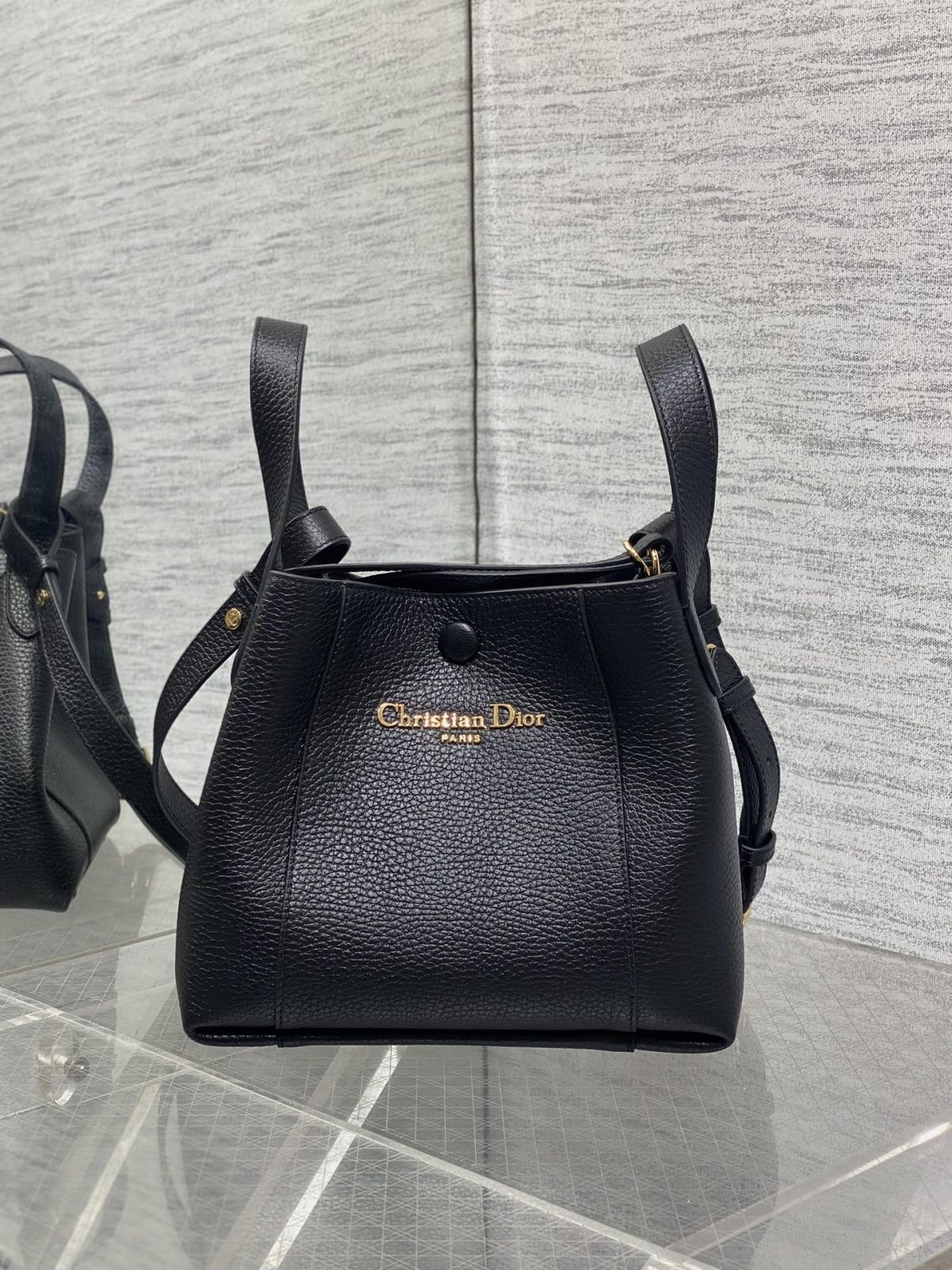 Dior Small Signature Bucket Bag - Image 1