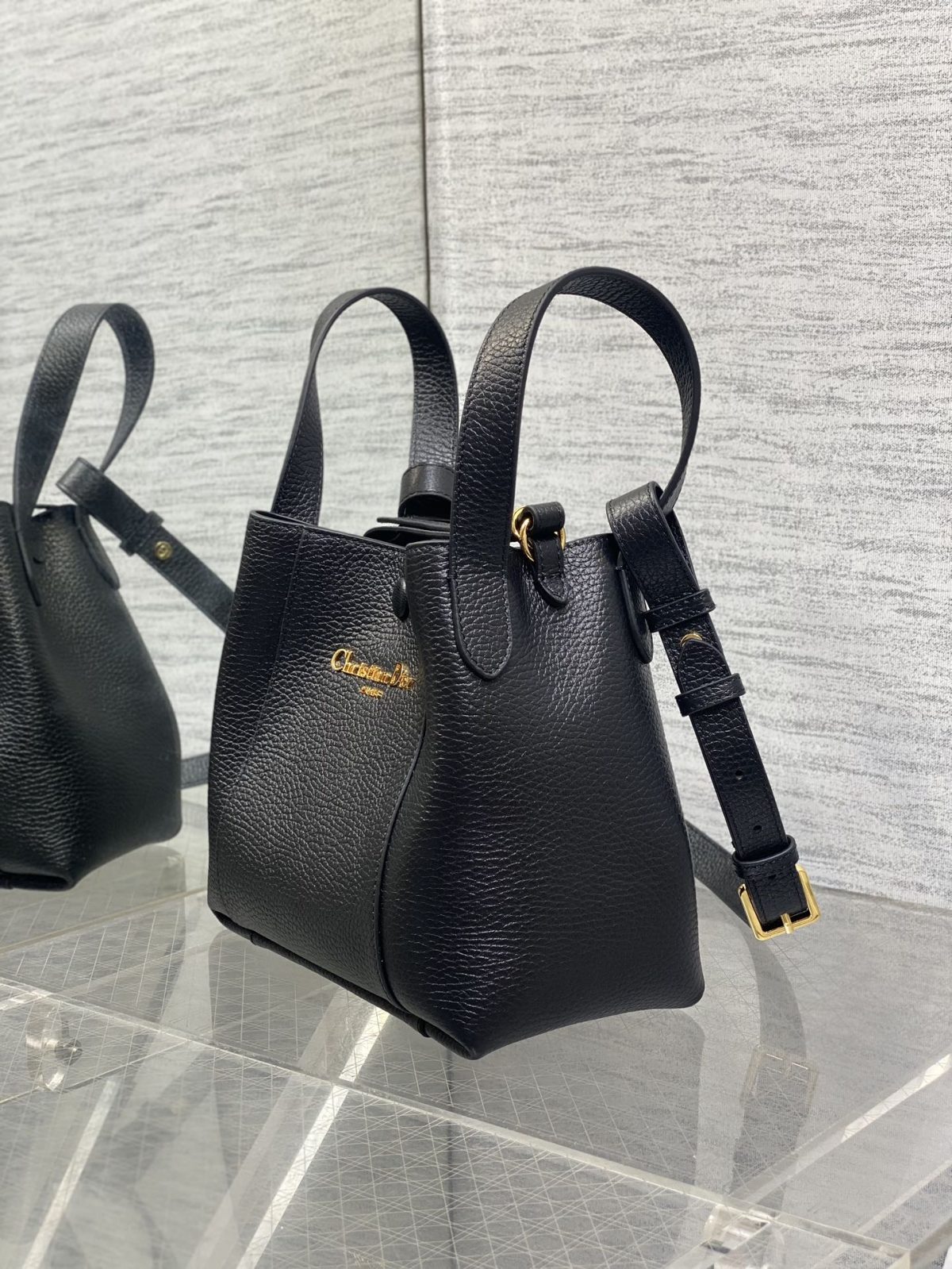 Dior Small Signature Bucket Bag - Image 4