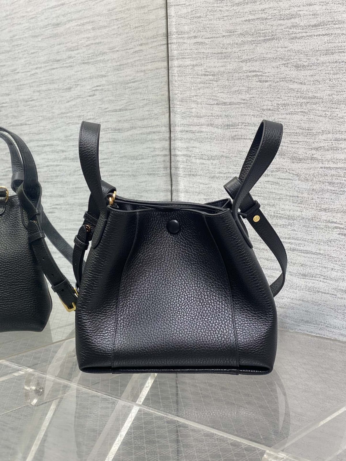 Dior Small Signature Bucket Bag - Image 3
