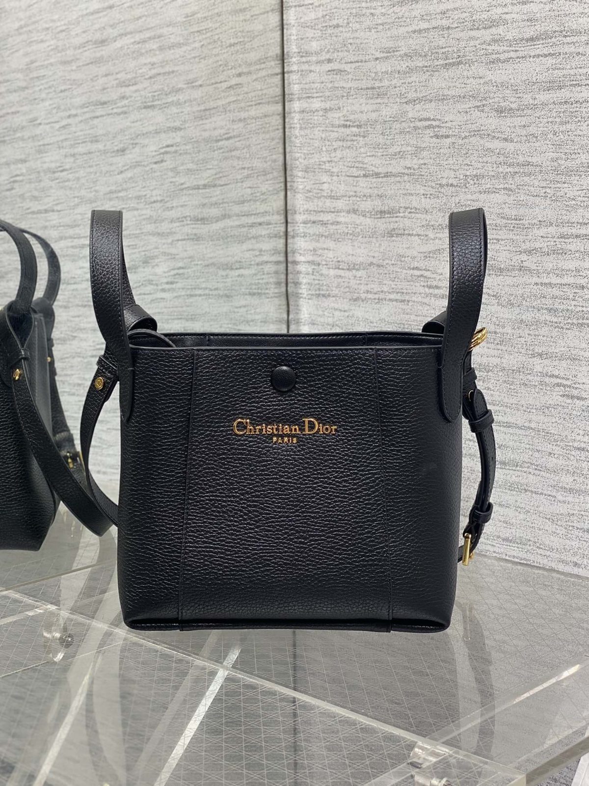 Dior Small Signature Bucket Bag - Image 2