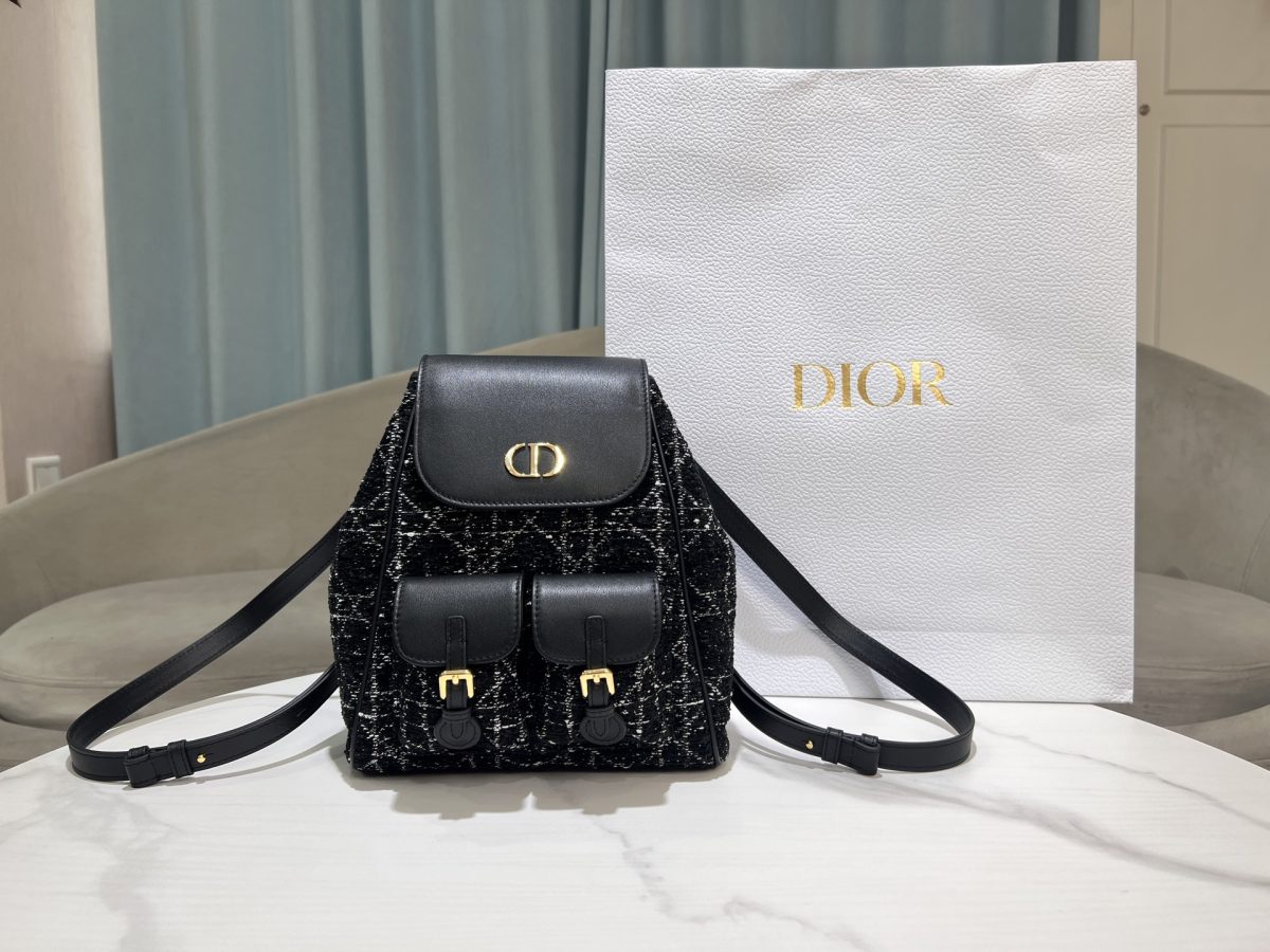 Dior Medium Dior Caro Backpack - Image 1