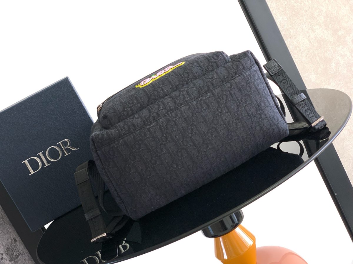 DIOR AND KAWS Rider 2.0 Zipped Backpack - Image 4