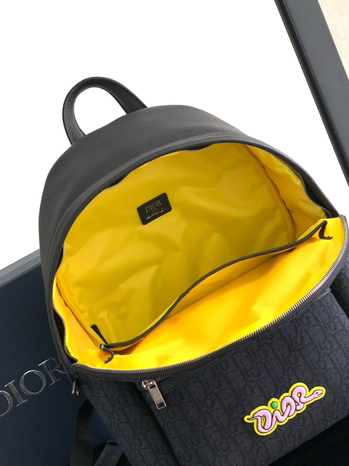 DIOR AND KAWS Rider 2.0 Zipped Backpack - Image 8