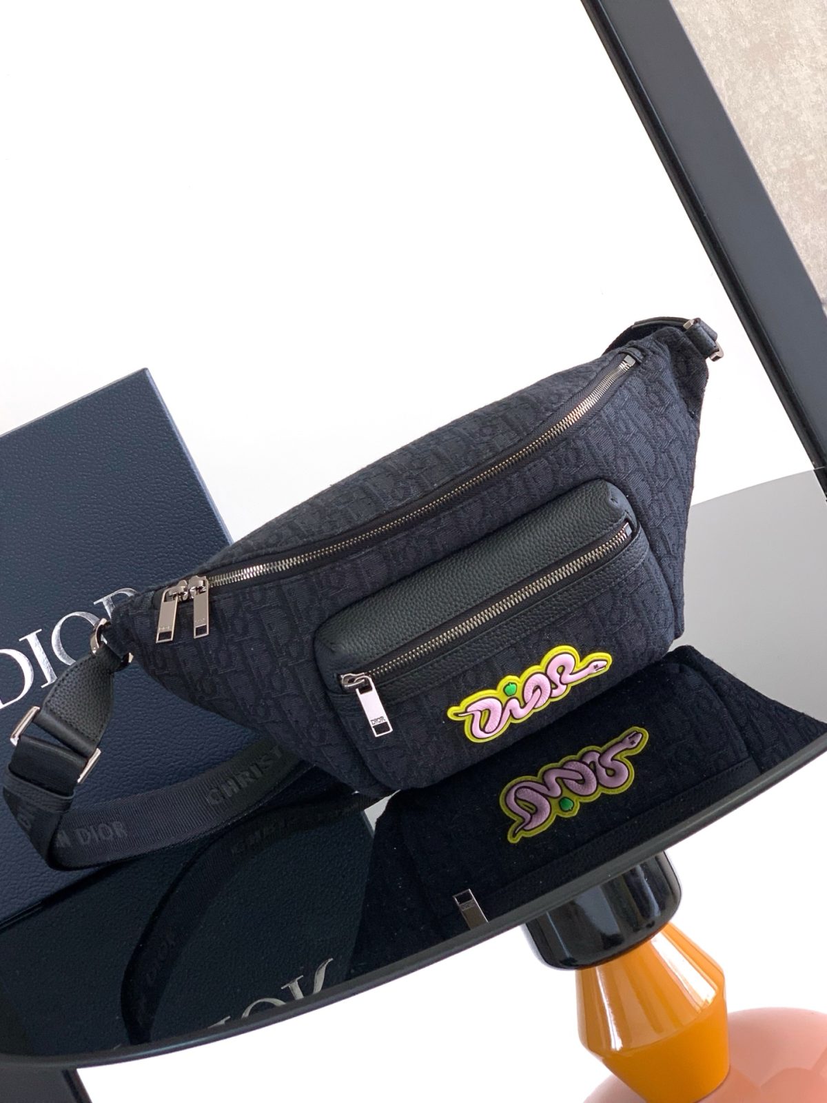 DIOR AND KAWS Rider 2.0 Belt Bag - Image 1