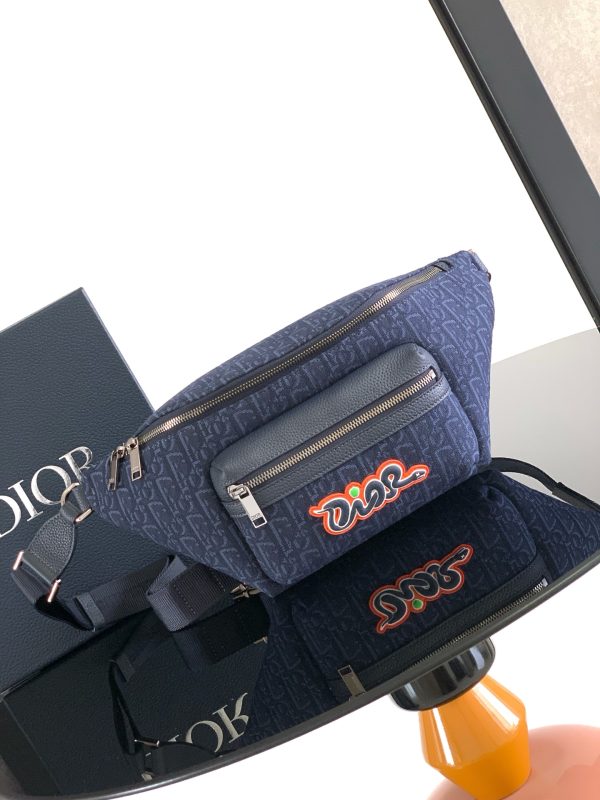 DIOR AND KAWS Rider 2.0 Belt Bag