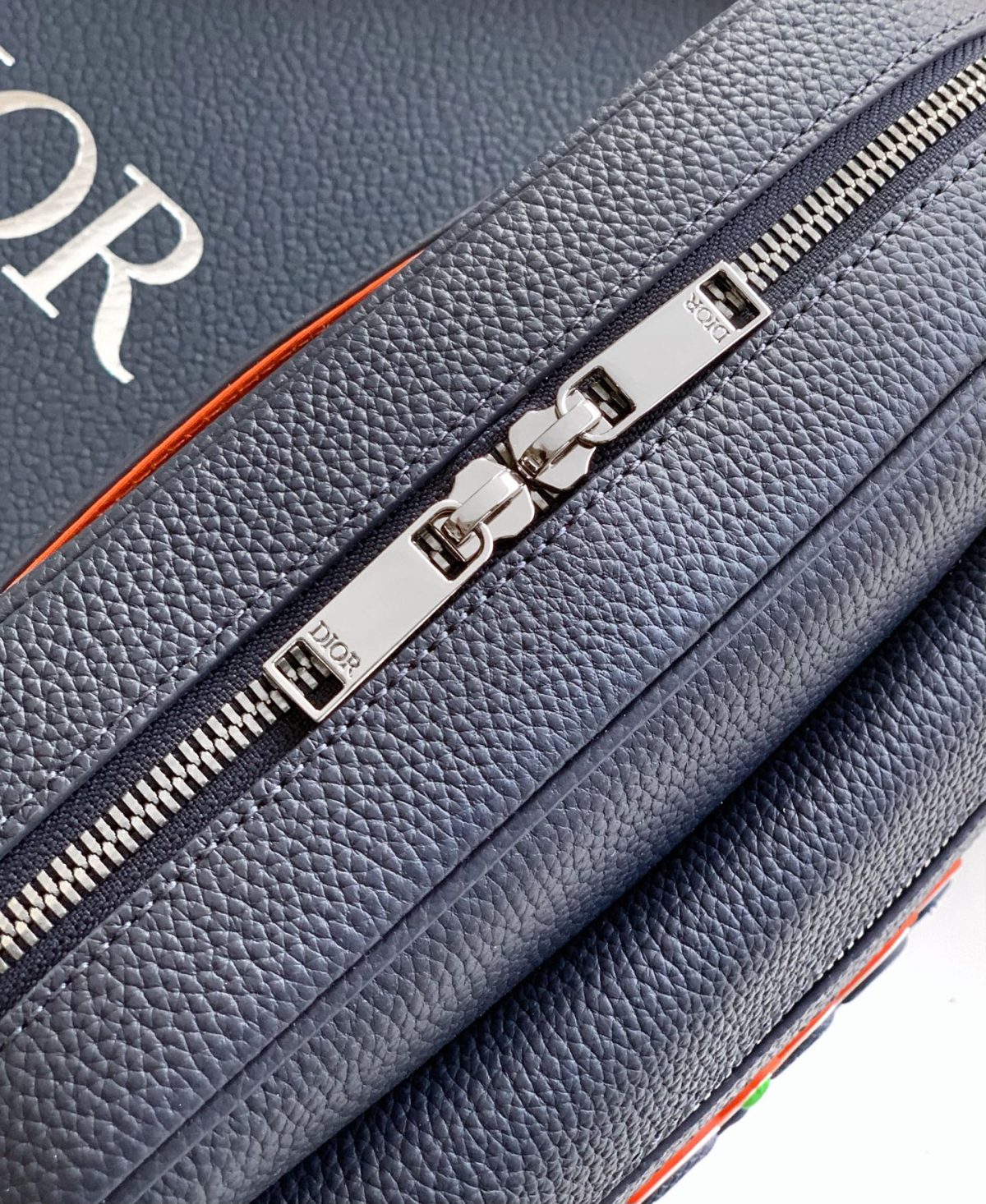 DIOR AND KAWS Mini Rider 2.0 Zipped Messenger Bag - Image 6