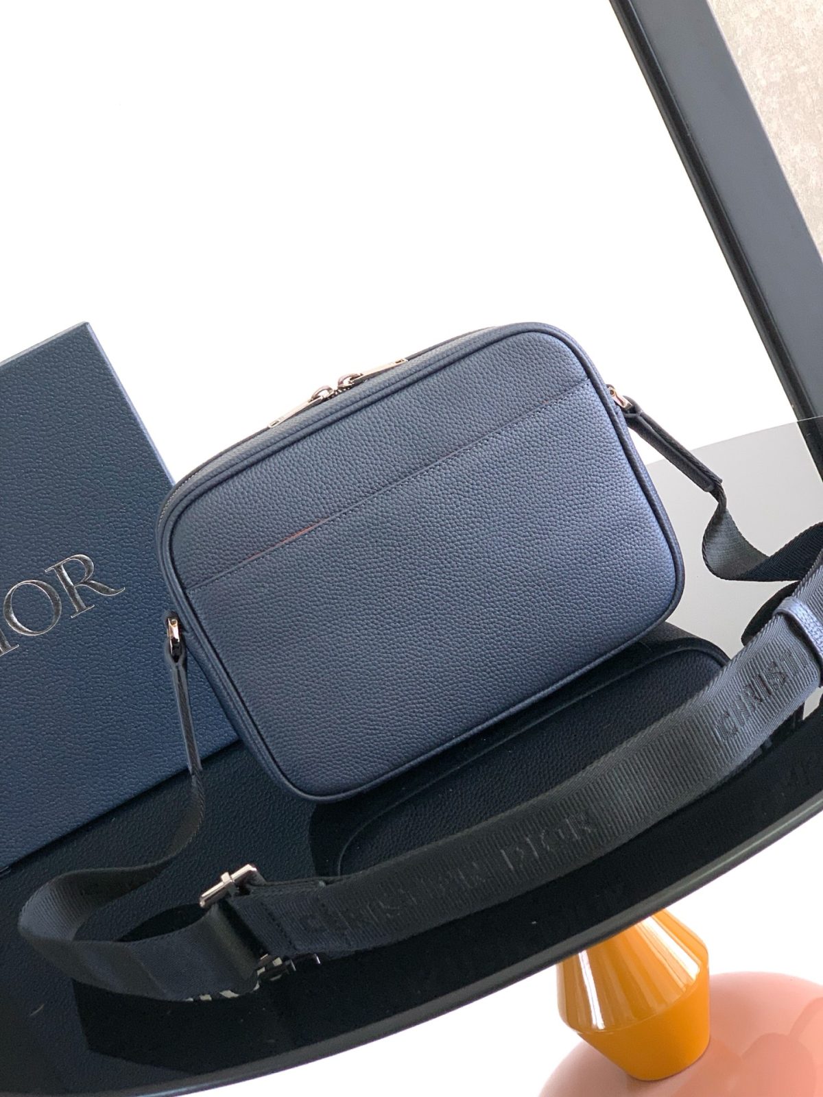DIOR AND KAWS Mini Rider 2.0 Zipped Messenger Bag - Image 2