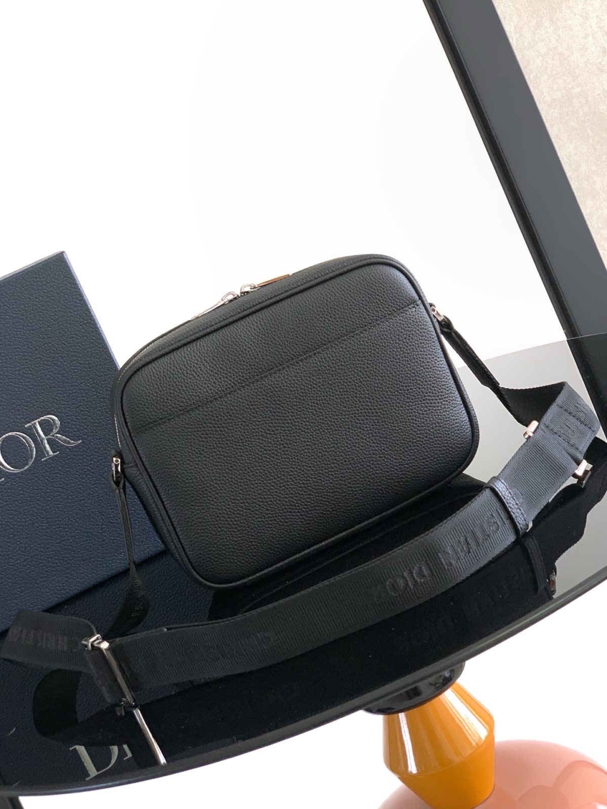 DIOR AND KAWS Mini Rider 2.0 Zipped Messenger Bag - Image 2
