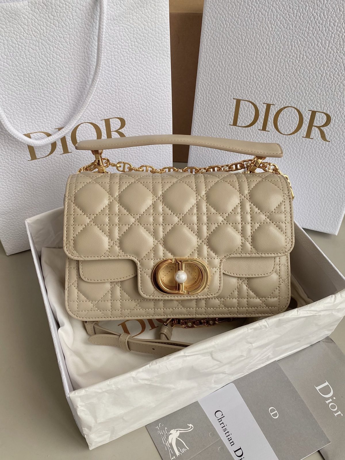 Small Dior Jolie Top Handle Bag - Image 1