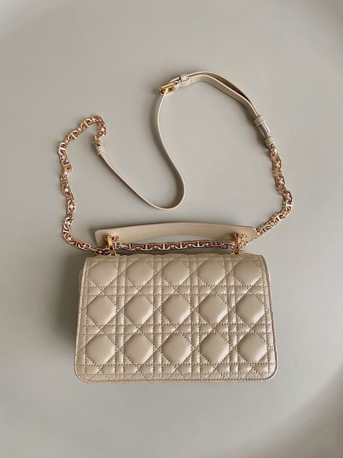 Small Dior Jolie Top Handle Bag - Image 3