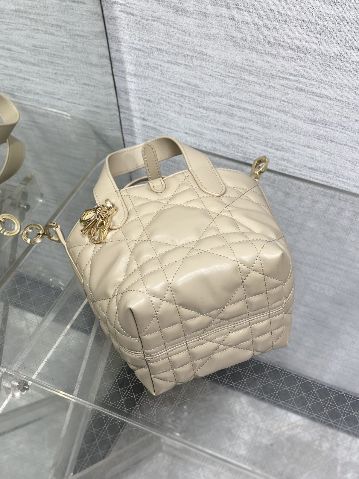 Dior Toujours Vertical Nano Tote Bag - Image 5