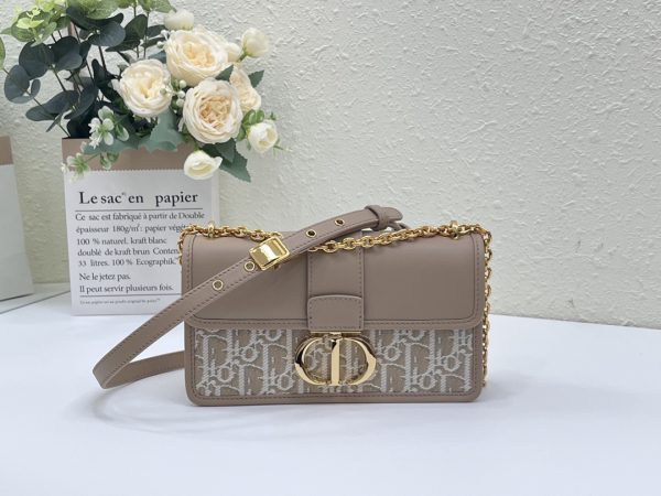Dior 30 Montaigne East-West Bag with Chain