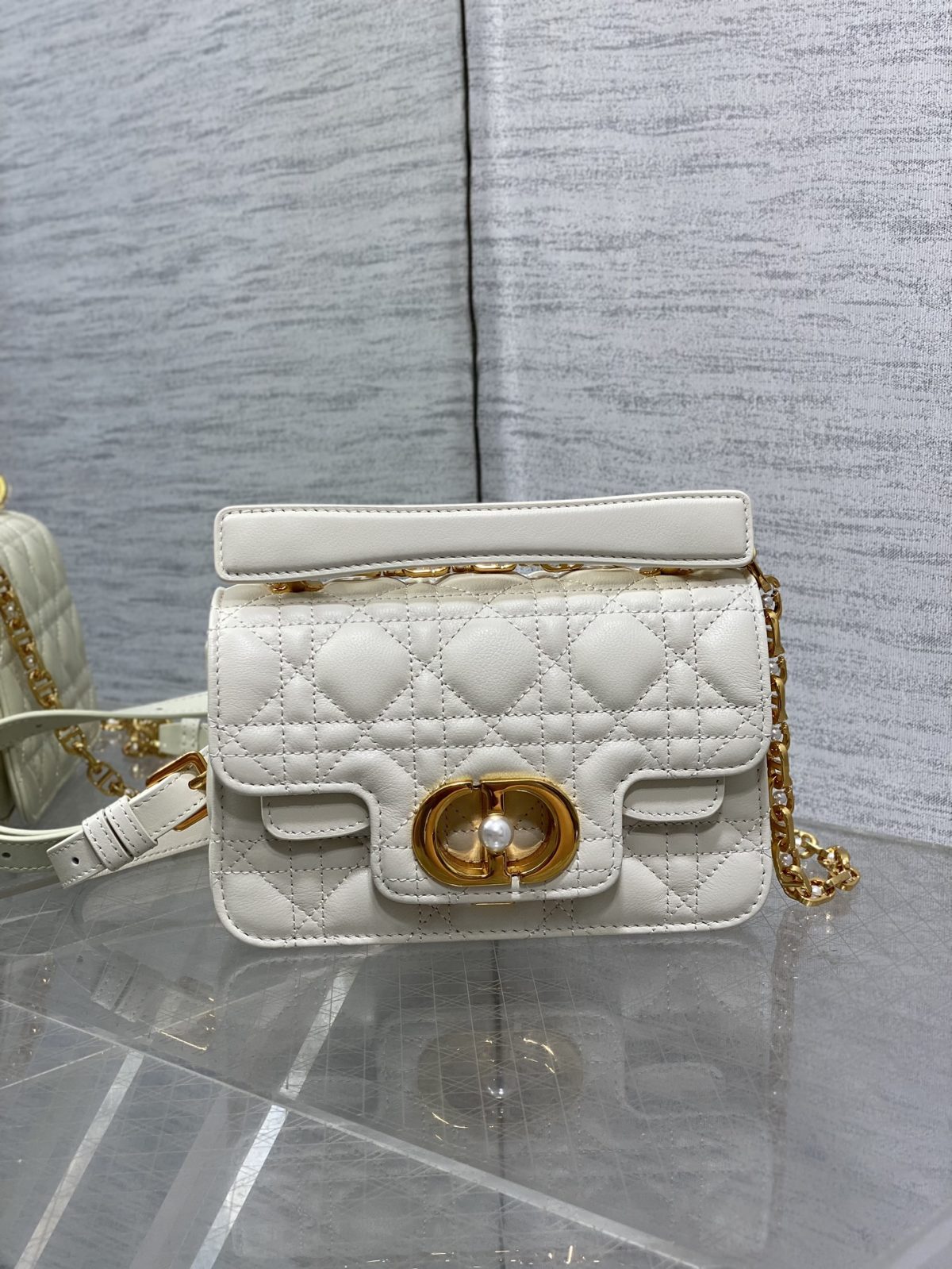 Mini Dior Jolie Top Handle Bag - Image 1