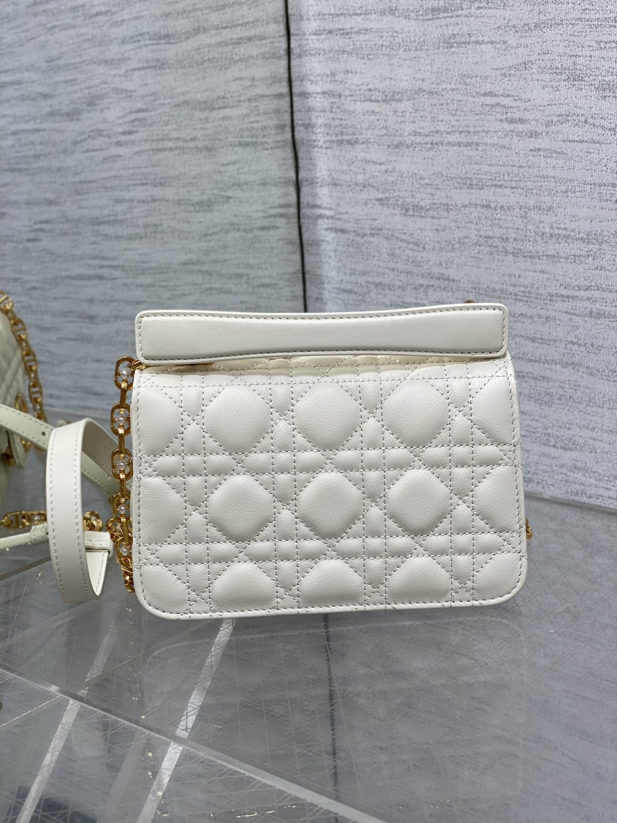 Mini Dior Jolie Top Handle Bag - Image 3