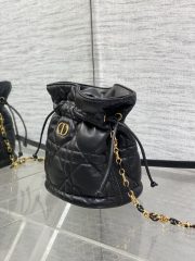 Miss Caro Mini Bucket Bag with Drawstring - Image 4