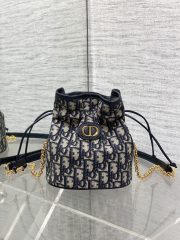 Miss Caro Mini Bucket Bag with Drawstring