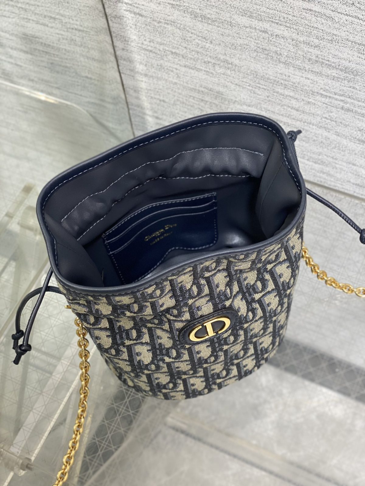 Miss Caro Mini Bucket Bag with Drawstring - Image 8