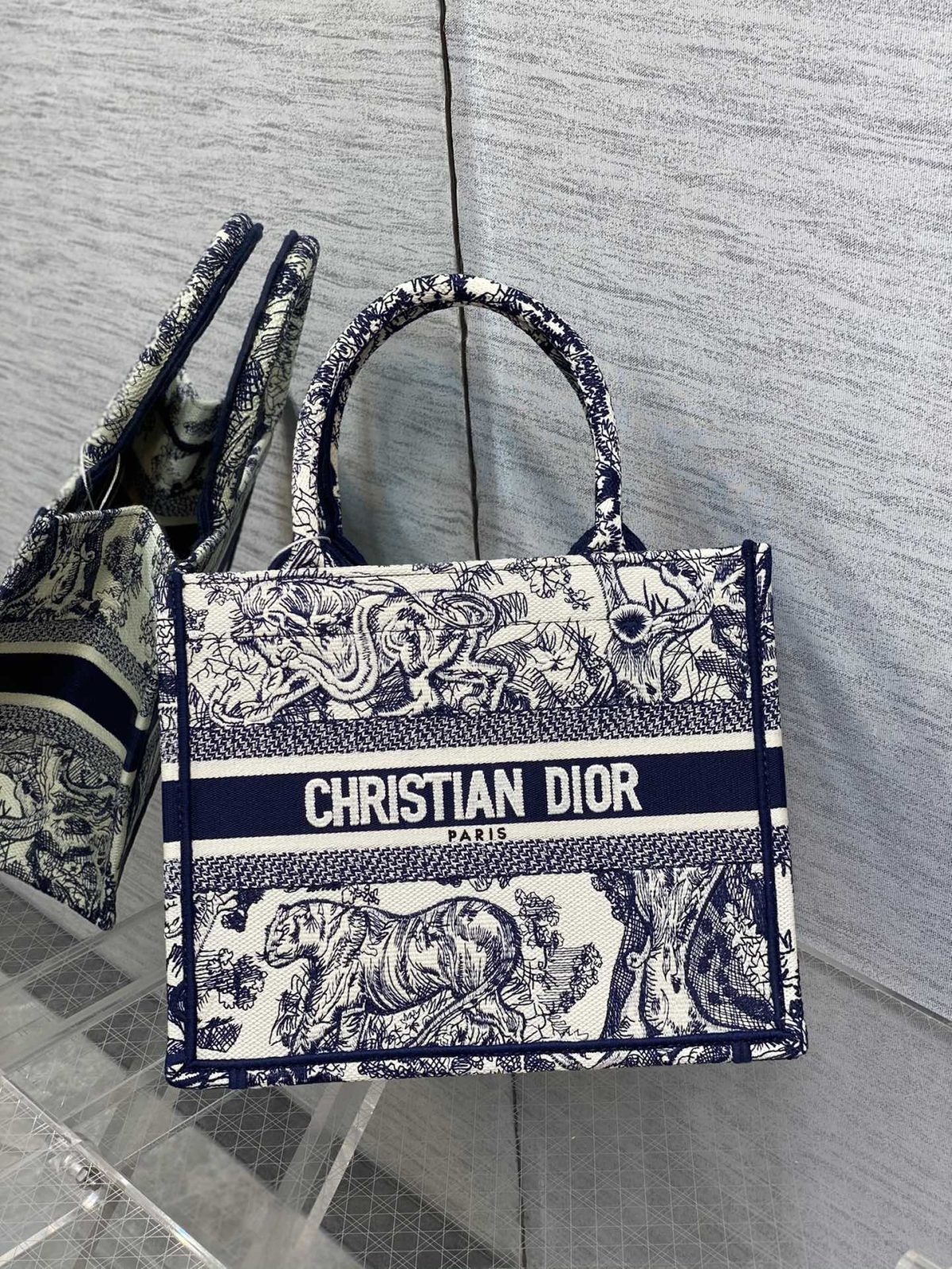 Small Dior Book Tote Bag - Image 1