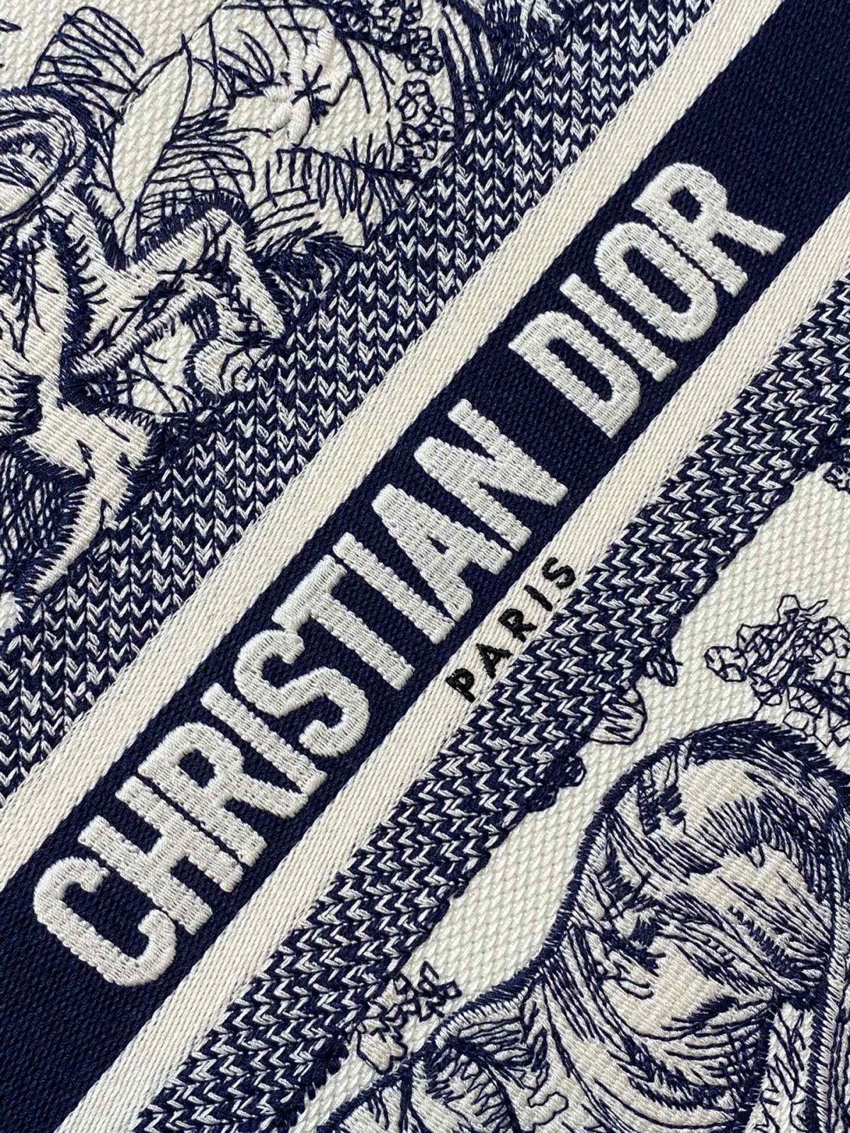 Small Dior Book Tote Bag - Image 4