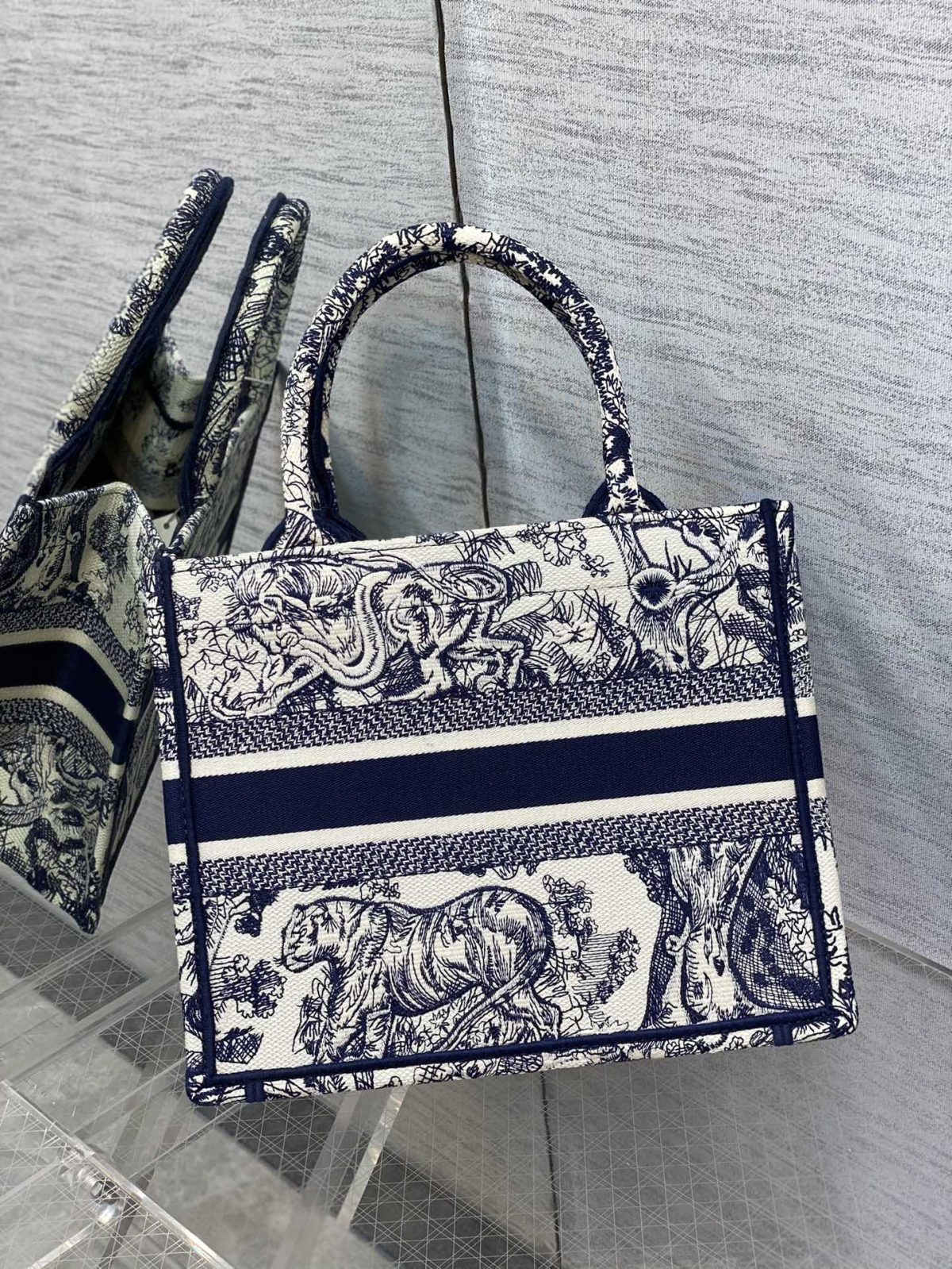 Small Dior Book Tote Bag - Image 2
