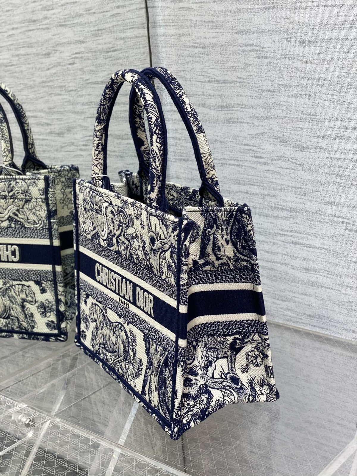 Small Dior Book Tote Bag - Image 5