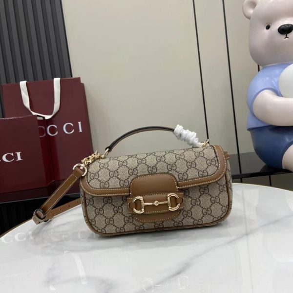 Gucci Horsebit 1955 Soft Small Top Handle Bag