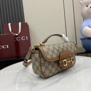 Gucci Horsebit 1955 Soft Small Top Handle Bag - Image 3